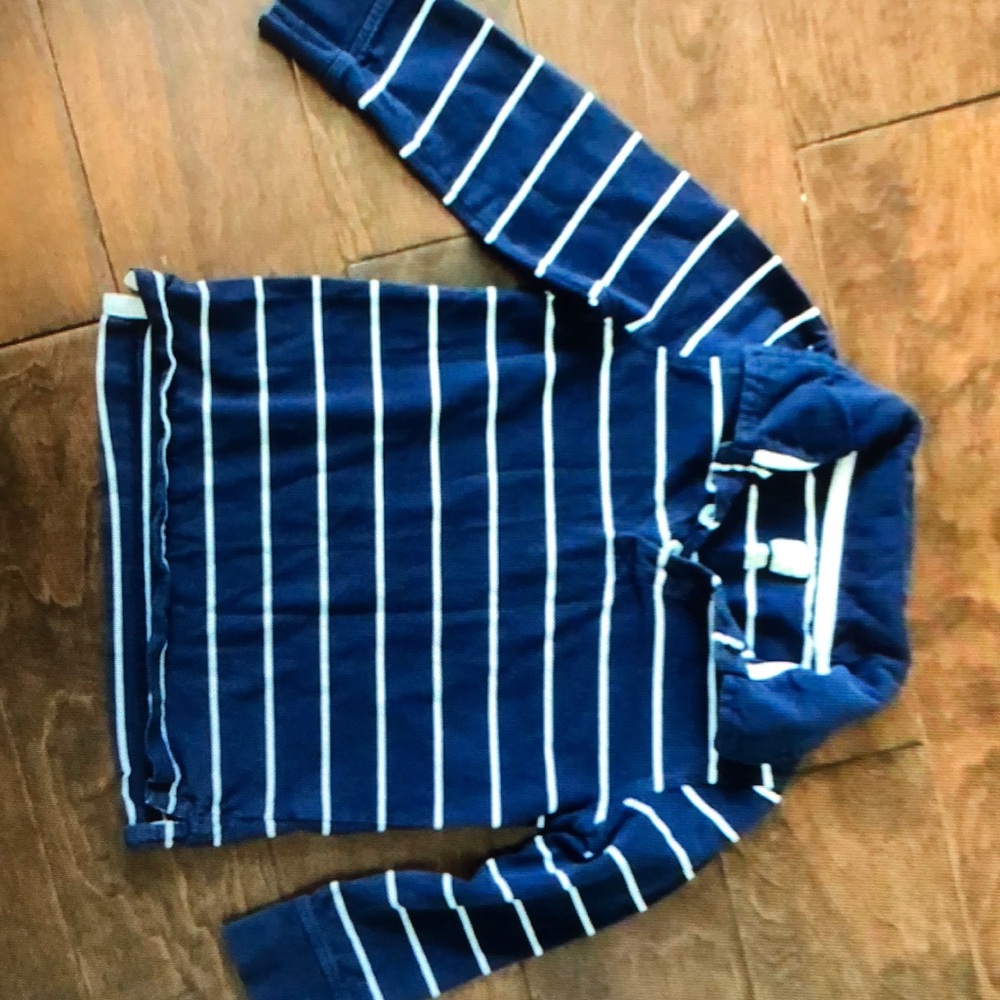 Old Navy striped Long sleeveless soft polo shirt